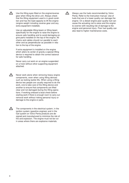 Volvo Penta MD2010202020302040 Engine Workshop Manual - Image 6