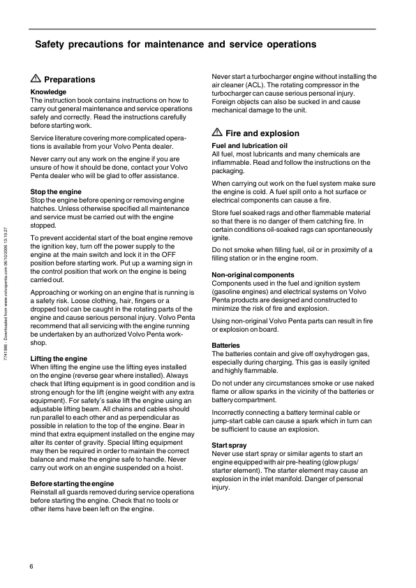 Volvo Penta MD2010202020302040 Operators Manual - Image 6
