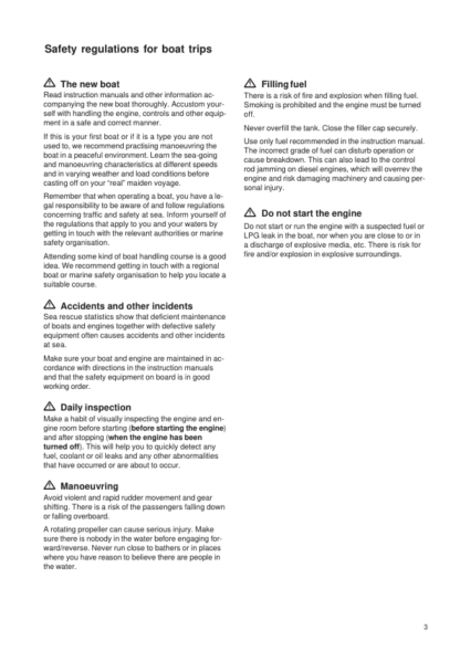 Volvo Penta Oil TAMD60AB, TAMD70CD, AQD70CD Instruction Manual - Image 6