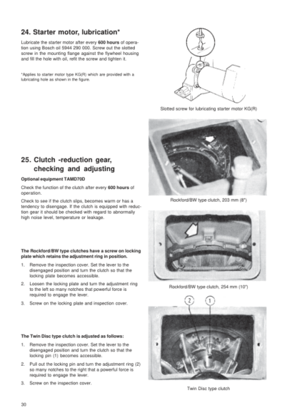 Volvo Penta Oil TAMD60AB, TAMD70CD, AQD70CD Instruction Manual - Image 12