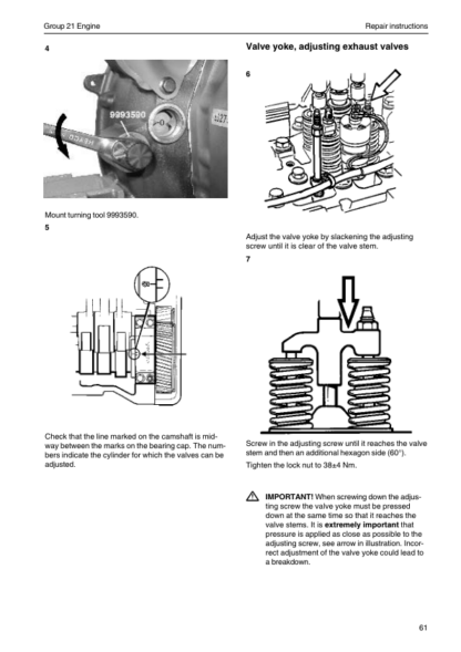 Volvo Penta TAD1240GE, TAD1241GEVE, TAD1242GEVE, TWD1240VE Group 21 Workshop Manual - Image 10