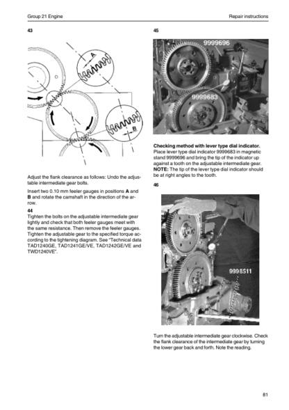 Volvo Penta TAD1240GE, TAD1241GEVE, TAD1242GEVE, TWD1240VE Group 21 Workshop Manual - Image 12