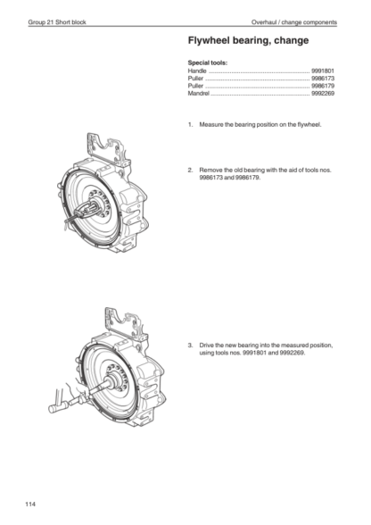 Volvo Penta TAD1250VE-TAD1252VE Group 21-26 Workshop Manual - Image 6