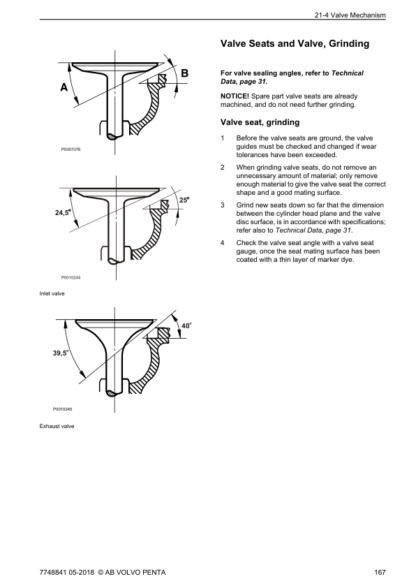 Volvo Penta TAD134135X GEVE, TAD136137X VE Group 21-26 Workshop Manual - Image 7