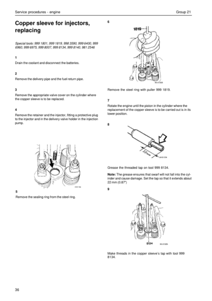 Volvo Penta TAD1630GGEPV, TAD1631GGE,  TID162AP, TWD1620GGH, TWD1630GGEPV, TD164KAE Woskshop Manual - Image 11