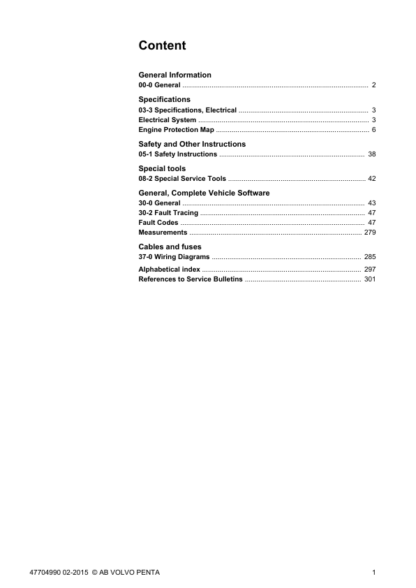 Volvo Penta TAD570VE- TAD873VE Group 21-26 Workshop Manual - Image 3