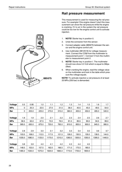 Volvo Penta TAD650VE- TAD760VE Group 30 Woskshop Manual - Image 9