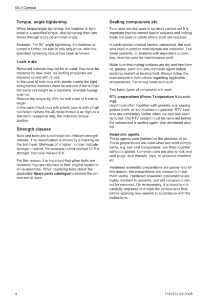 Volvo Penta TAD734GE Engine Workshop and Repair Manual - Image 7