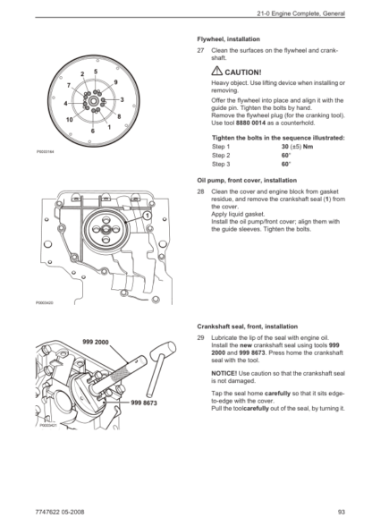 Volvo Penta TAD734GE Engine Workshop and Repair Manual - Image 12