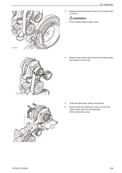 Volvo Penta TAD734GE Group 0-08, 20-26,32-37 Workshop Manual - Image 12