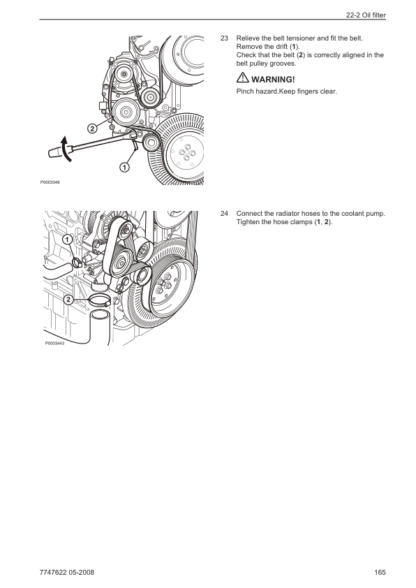 Volvo Penta TAD734GE Group 0-08, 20-26,32-37 Workshop Manual - Image 9