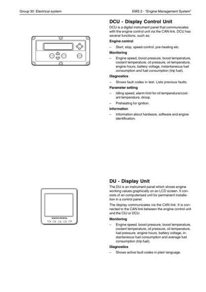 Volvo Penta TAD950VE-TAD1650VE Group 30 Workshop Manual - Image 6