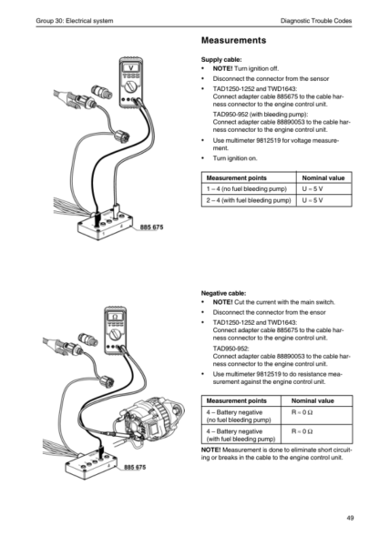 Volvo Penta TAD950VE-TAD1650VE Group 30 Workshop Manual - Image 11