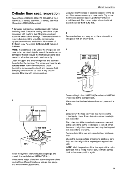 Volvo Penta TAMD61A- TAMD72WJ-A Engine Workshop Manual - Image 11