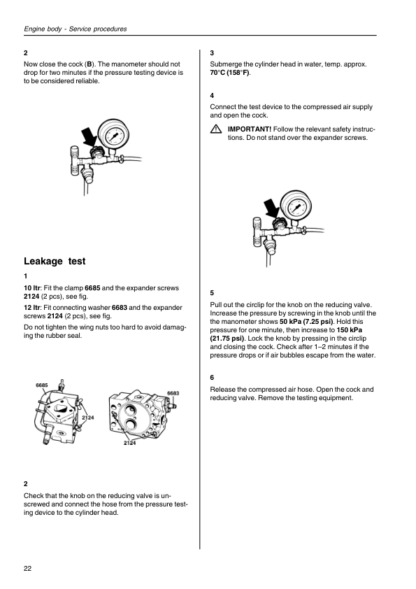 Volvo Penta TD1030ME VE- TAD1232GE Group 20-26 Workshop Manual - Image 8