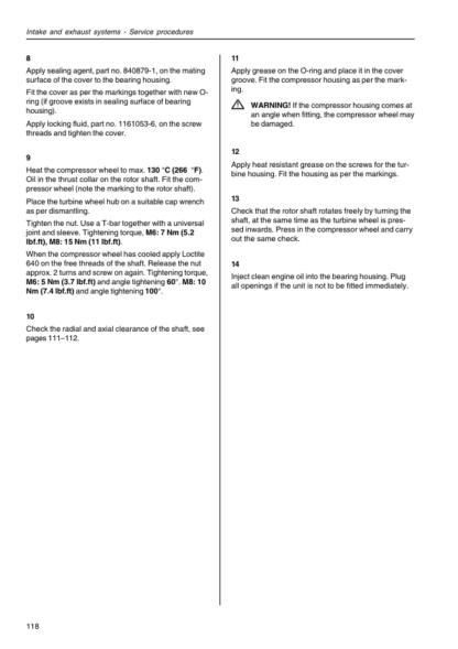 Volvo Penta TD1030ME VE- TAD1232GE Group 20-26 Workshop Manual - Image 5