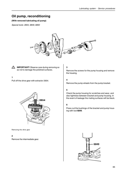Volvo Penta TD1030ME VE- TAD1232GE Group 20-26 Workshop Manual - Image 10