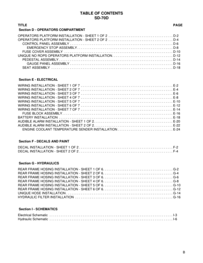 Volvo SD-70D Vibratory Compactor Parts Catalog - Image 4