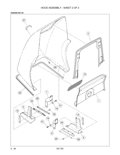 Volvo SD-70D Vibratory Compactor Parts Catalog - Image 9