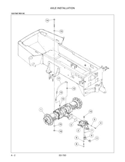 Volvo SD-70D Vibratory Compactor Parts Catalog - Image 5