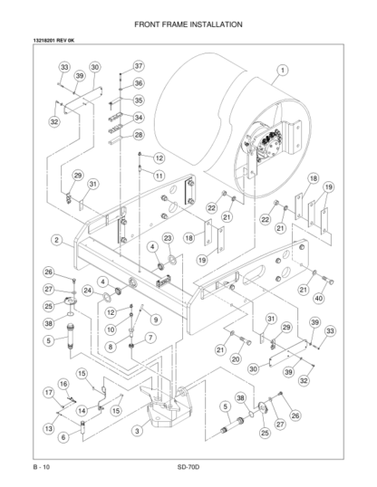 Volvo SD-70D Vibratory Compactor Parts Catalog - Image 11