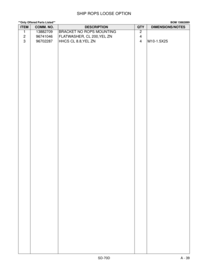 Volvo SD-70D Vibratory Compactor Parts Catalog - Image 10