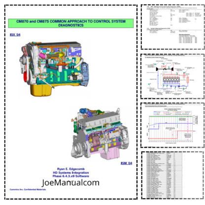 Cummins CM870 and CM875 Common Approach To Control System Diagnostics v7