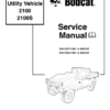 Bobcat 2100 2100S Utility Vehicle Service Manual 6901987 - Image 2