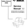 Bobcat 2200 Utility Vehicle Service Manual 6903129 - Image 2