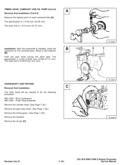 Bobcat X225 Excavator Service Manual SN 508311001 508311999 - Image 10