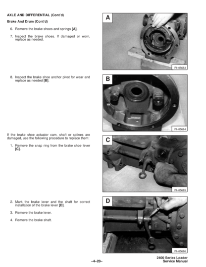 Bobcat 2400 Loader Service Manual 6720455 - Image 6