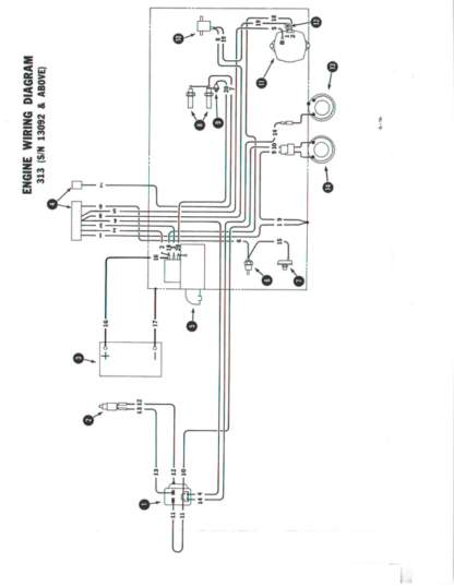 Bobcat 310 313 Skid Steer Loader Service Manual - Image 11