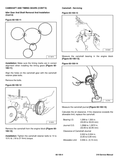 Bobcat 319 Excavator Service Manual SN 563311001 - Image 12