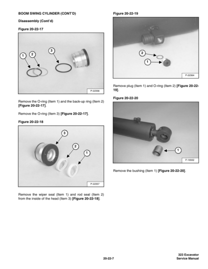 Bobcat 323 Excavator Service Manual SN 562411001 (11-06) - Image 6