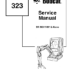 Bobcat 323 Excavator Service Manual SN 562411001 (11-06) - Image 2