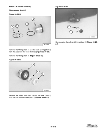Bobcat 323 Excavator Service Manual SN 562411001 (11-06) - Image 12