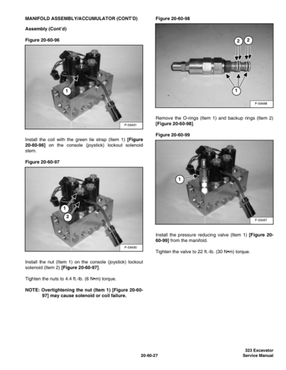 Bobcat 323 Excavator Service Manual SN 562411001 (11-06) - Image 8