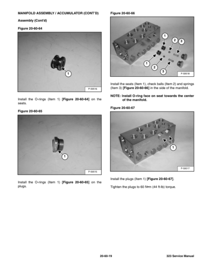 Bobcat 323 Excavator Service Manual SN 562411001 (6-11) - Image 10