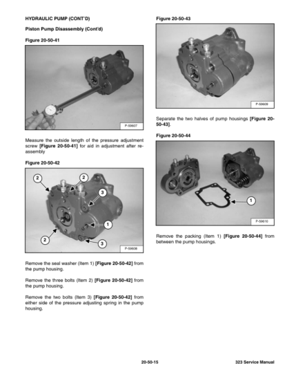 Bobcat 323 Excavator Service Manual SN 562411001 (6-11) - Image 9