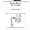 Bobcat 323 Excavator Service Manual SN 562411001 (6-11) - Image 2