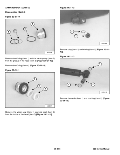 Bobcat 323 Excavator Service Manual SN A9JZ11001 - Image 6