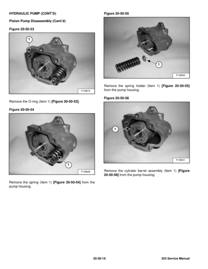Bobcat 323 Excavator Service Manual SN A9JZ11001 - Image 7