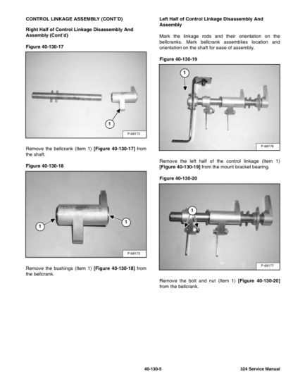 Bobcat 324 Excavator Service Manual SN AKY511001 - Image 11