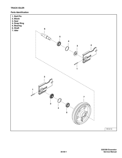 Bobcat 325 328 Excavator Service Manual SN 234111001 234211001 - Image 10