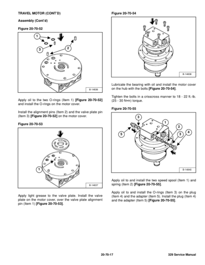 Bobcat 329 Excavator Service Manual SN A2PG11001 - Image 6