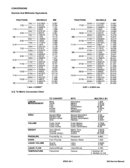 Bobcat 329 Excavator Service Manual SN AACL11001 A9K211001 - Image 12