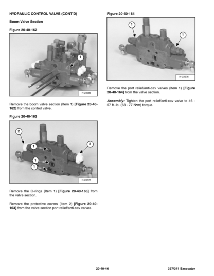 Bobcat 337 341 Excavators Service Manual SN AAC811001 A9W711001 A9W911001 - Image 7
