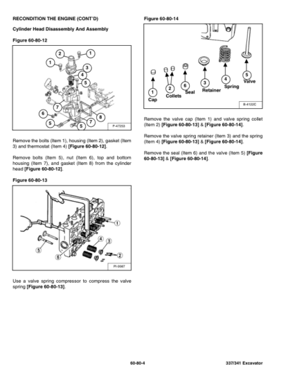 Bobcat 337 341 Excavators Service Manual SN AAC811001 A9W711001 A9W911001 - Image 11