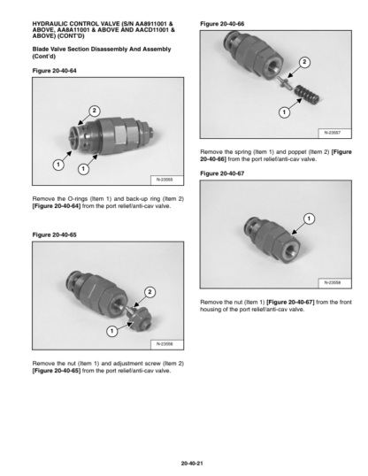 Bobcat 435 Excavator Service Manual SN AACB11001 AACD11001 AA8911001 AA8A11001 - Image 7