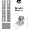 Bobcat 440 443 443B Skid Steer Loaders Service Manual - Image 2